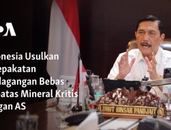 Indonesia Usulkan Kesepakatan Perdagangan Bebas Terbatas Mineral Kritis dengan AS