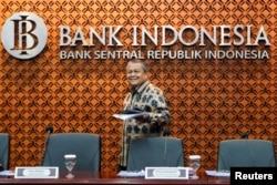 Gubernur Bank ndonesia Perry Warjiyo di Jakarta, 19 Januari 2023. (Foto: REUTERS/Ajeng Dinar Ulfiana)