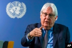 Kepala urusan kemanusiaan PBB, Martin Griffiths