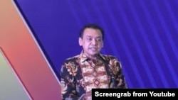 Arief Wibisono pada acara sosialisasi UU P2SK, Kamis, 3 Agustus 2023. (YouTube Screengrab/@BKFKemenkeuRI)