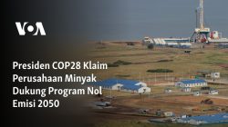 Presiden COP28 Klaim Perusahaan Minyak Dukung Program Nol Emisi 2050