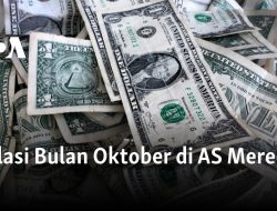 Inflasi Bulan Oktober di AS Mereda
