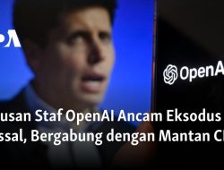 Ratusan Staf OpenAI Ancam Eksodus Massal, Bergabung dengan Mantan CEO